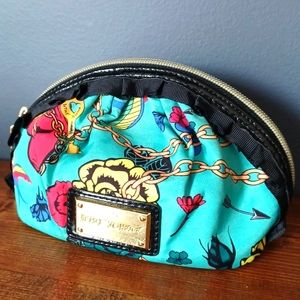 Betsey  Johnson  makeup bag